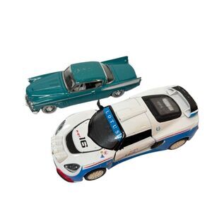 Die Cast Cars 1958 Studebaker Golden Hawk & 2012 Kinsmart Lotus Exige R-GT Cars